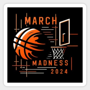 march madness 2024 Magnet